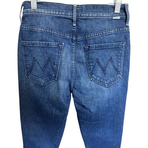 Mother The Stunner Ankle Jeans In the Royal Treatment High Rise Skinny Size 26 - Picture 8 of 16